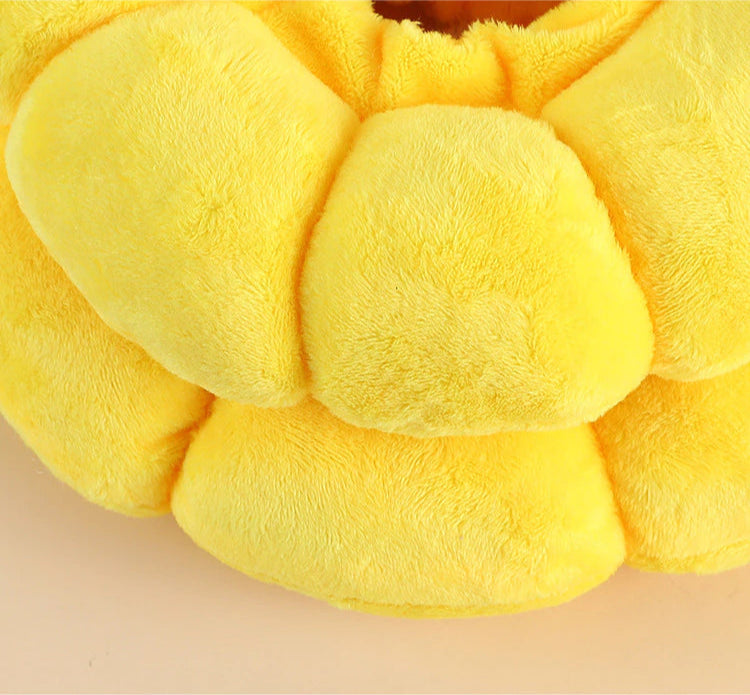 colar elizabetano pelúcia
