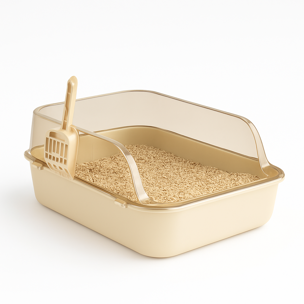 caixa de areia para gato