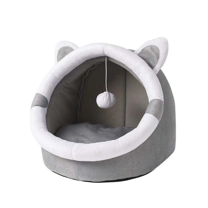 cama para pets tipo caverna