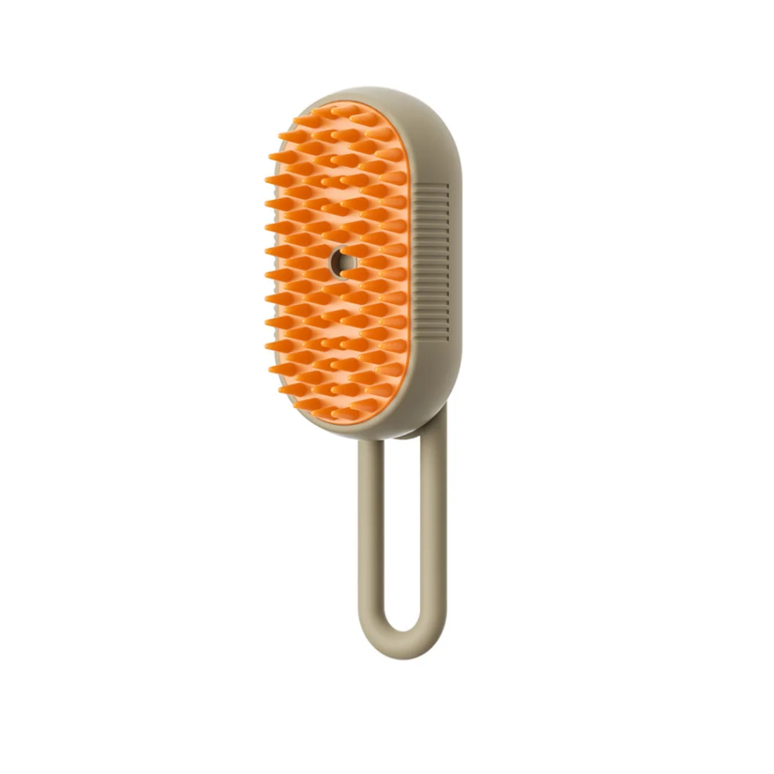 Escova a vapor para gatos remove pelos soltos