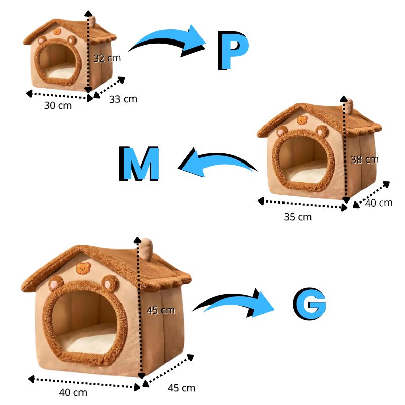 Casinha para Cães e Gatos